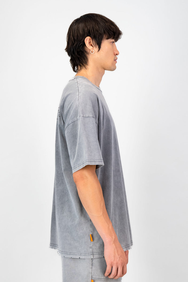 Ultra Heavy Oversized Tee - Light Grey