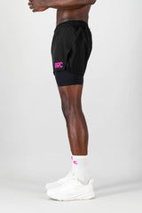 SprintRacer Men's 2-in-1 Pro Short - Black