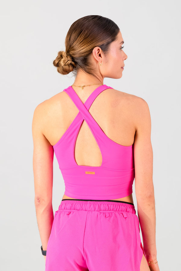 Speedracer Supportive Tank - Electric Pink