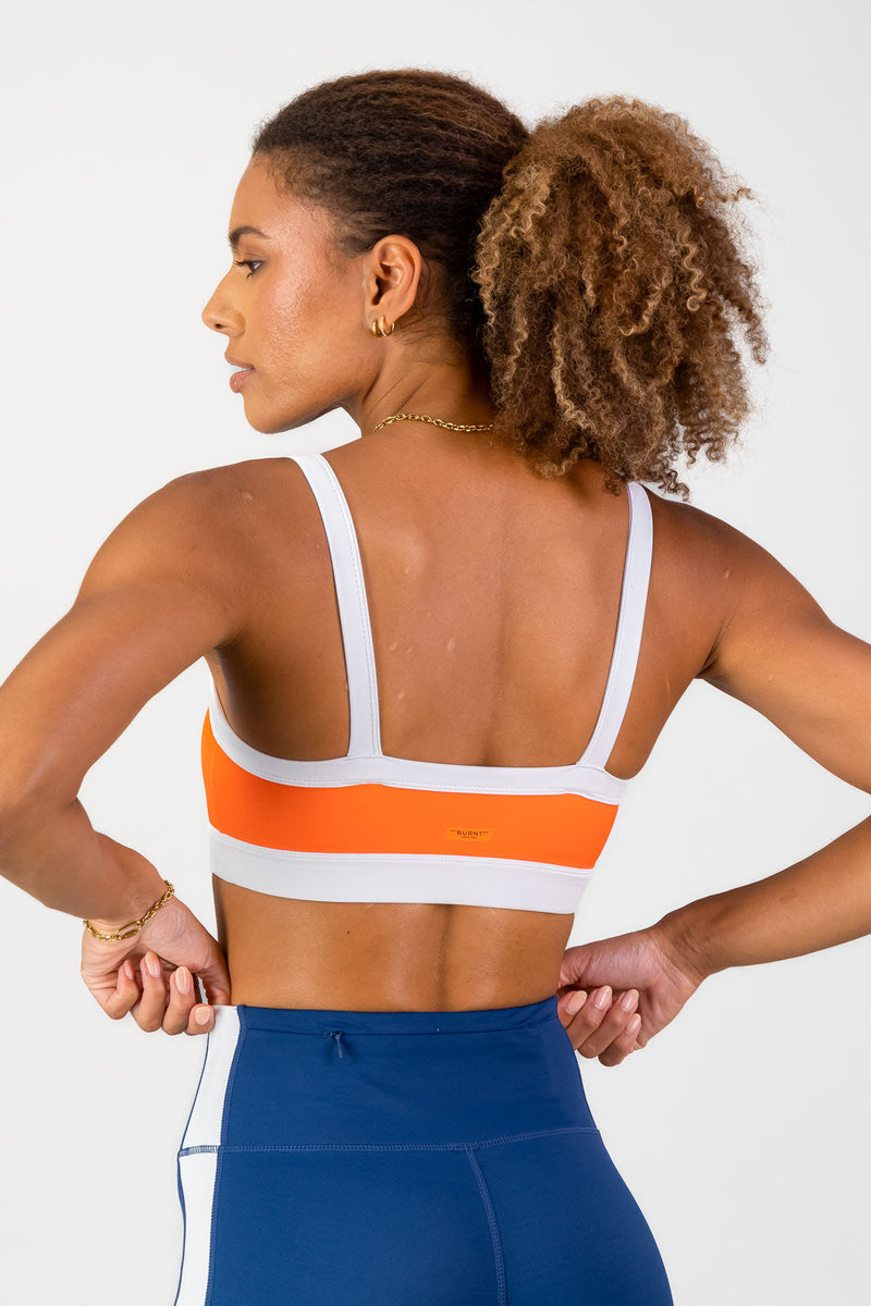 Burnt x You Sports Bra - Orange