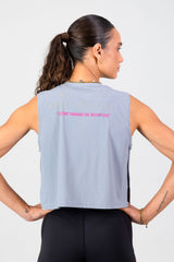 AeroFlow KZN Women's Race Tank - Grey