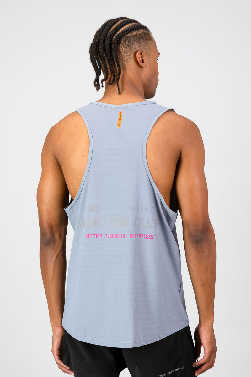 AeroFlow KZN Men's Race Tank - Grey