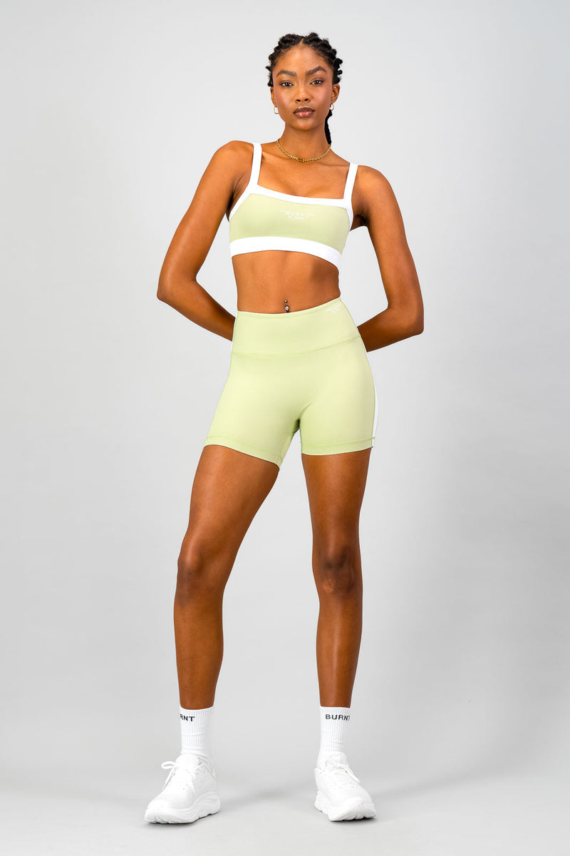 Burnt x You Sports Bra - Aloe