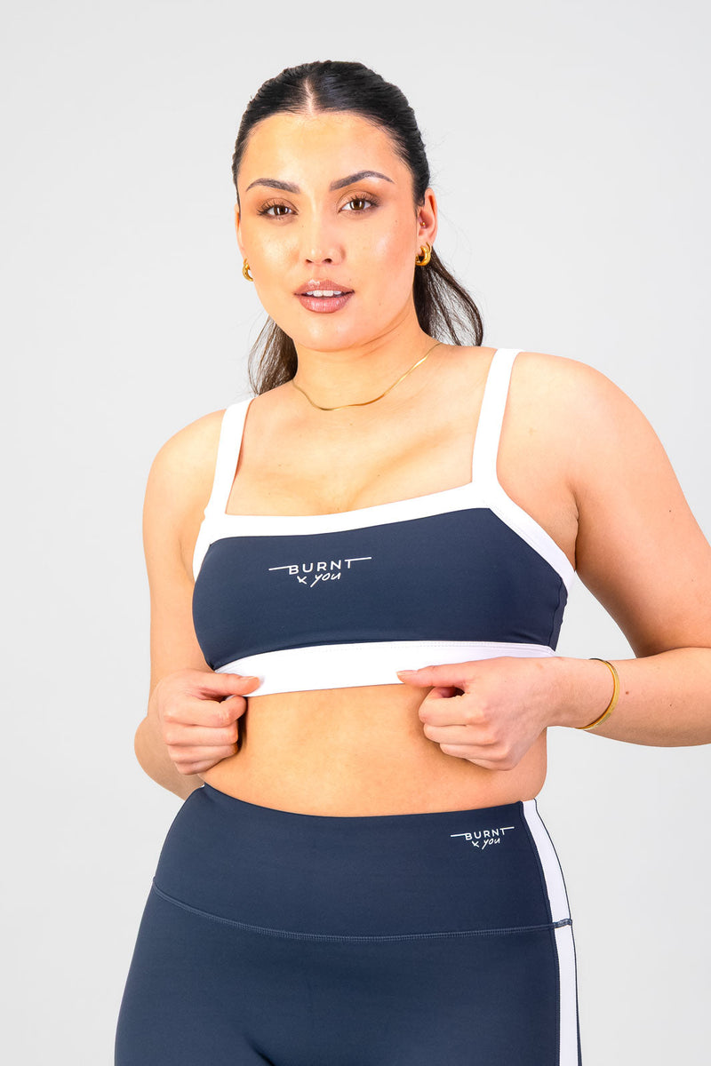Burnt x You Sports Bra - Ash