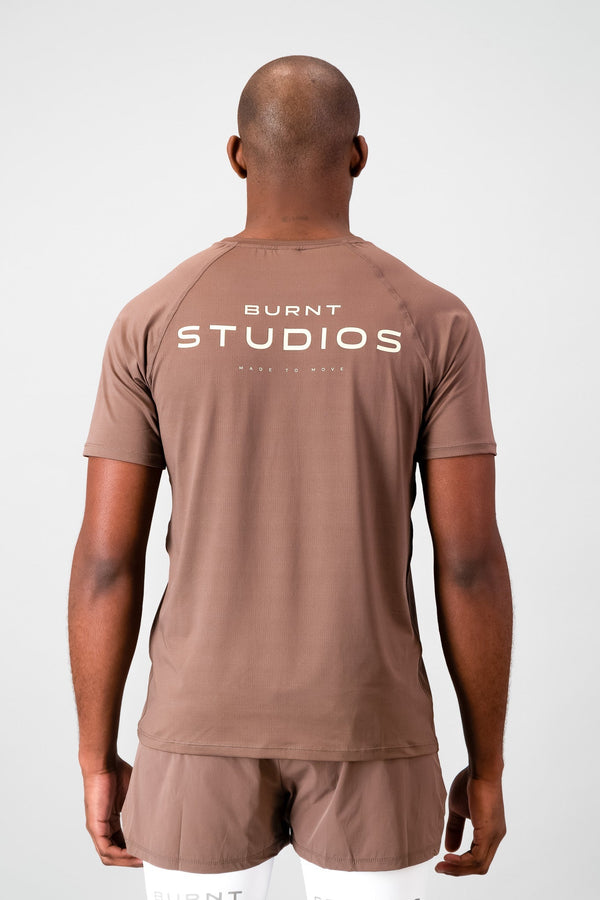 LA Run Tee - Brown