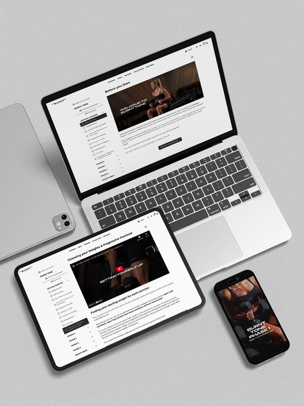 Burnt Tone | Women's 8 Week Gym Program