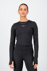 Essential Olivia Fitted Long Sleeve - Black