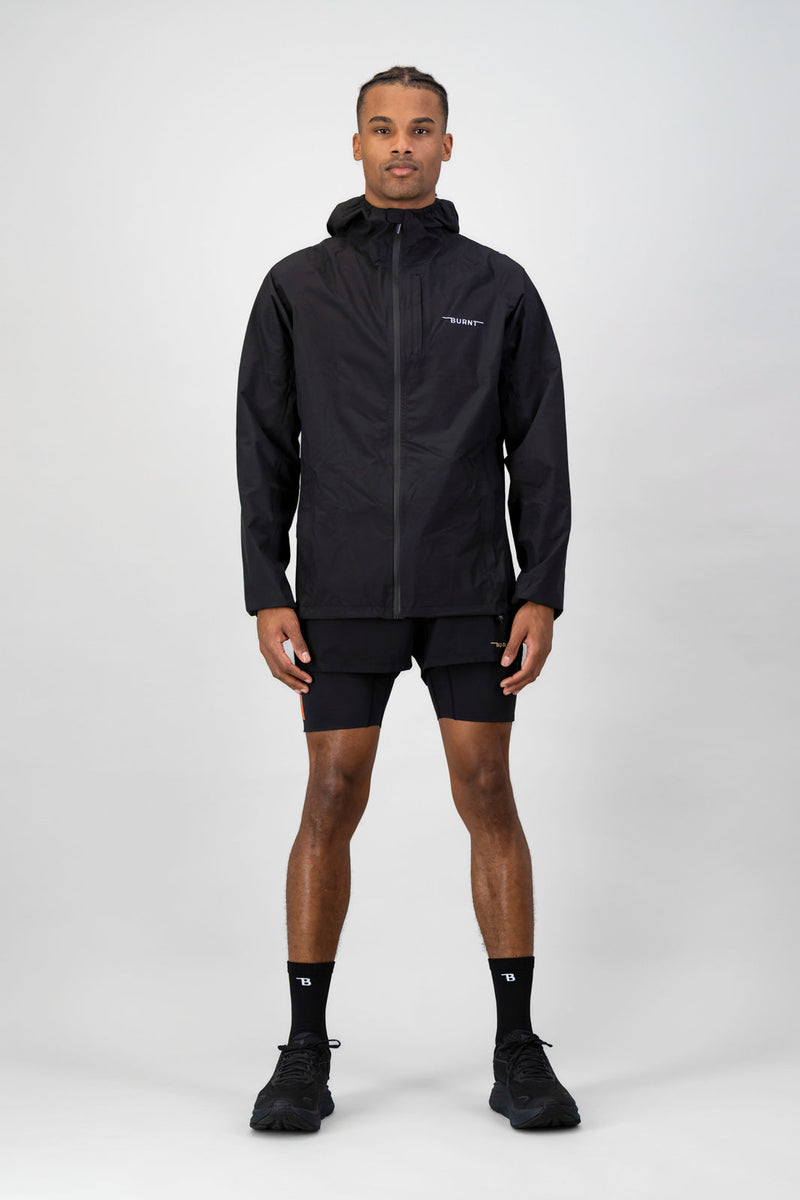 Fundamental Men's Waterproof Jacket - Black