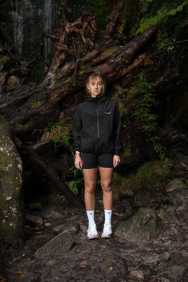 Essential Women's Waterproof Jacket - Black