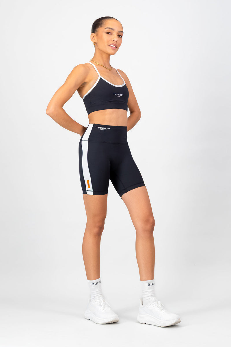 Lua Sports Bra - Black & White